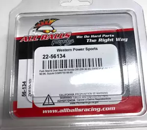 OEM Original All Balls Racing Fork & Dust Seal Kit P/N 22-56134 NEW - Picture 1 of 7
