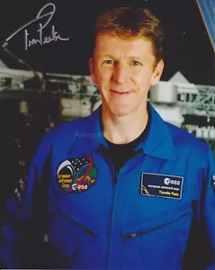 Tim Peake HAND SIGNED 8x10 Foto Autogramm, Astronaut, Expedition 46, Sojus (D) - Bild 1 von 1