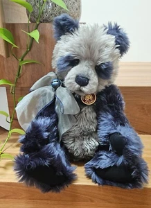 RARE RETIRED Panda Charlie Bear "Duncan" CB625102. GREAT CONDITION WITH TAGS - Picture 1 of 8