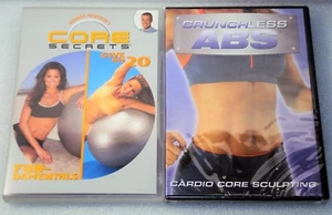 CORE SECRETS FUNDAMENTALS Give Me 20 CRUNCHLESS ABS Cardio Core Sculpting 2 DVDs - Imagen 1 de 4