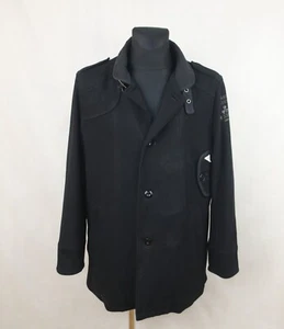CHAQUETA ABRIGO SEÑUELO LANA LANA HOMBRE G-STAR TRENCH TALLA XL - Imagen 1 de 9