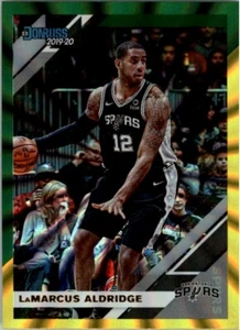 2019-20 Donruss Holo Green and Yellow Laser #176 LaMarcus Aldridge Spurs *+* - Bild 1 von 2