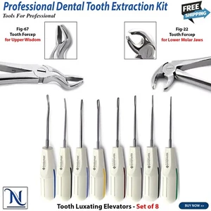 Dental Luxating Elevators PDL Extracting Extraction Forceps for Upper Roots - Picture 1 of 13
