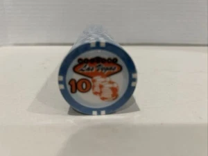 Chip de casino Welcome Las Vegas “10” azul y blanco - nuevo - Imagen 1 de 6