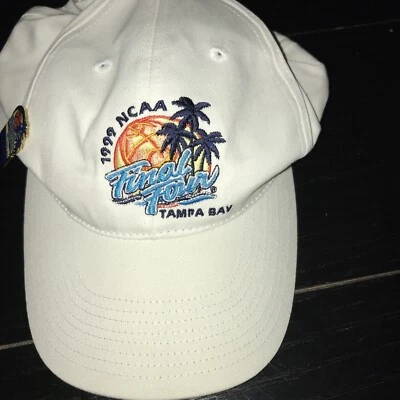 NCAA FINAL FOUR 1999 Hat Cap Sewn Logo VTG Adjustable GEAR College Basketball Foto 1 de 4