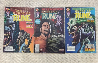 3 x Ultraverse Curse of Rune Comic Bundle - Malibu Comics - image 1 of 4