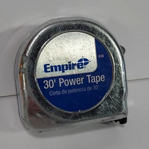 Empire 636 30' Foot Power Tape HEAVY DUTY - Used, but works good - Picture 1 of 4