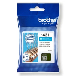 Cartucho de tinta Brother LC421C cian original capacidad estándar - Imagen 1 de 1