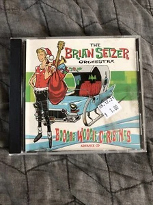 The Brian Setzer Orchestra - Boogie Woogie Christmas CD Advance Copy Xmas - Picture 1 of 3