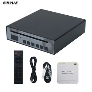 SMSL PL100 Digital CD Player Support for MQA Decoding Headphone Amplifier - Picture 1 of 6