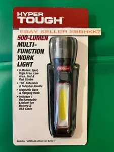 Hyper Tough Mehrzweck LED Arbeitsleuchte 500 Lumen mit Ständer magnetisch drehbar Neu - Bild 1 von 5