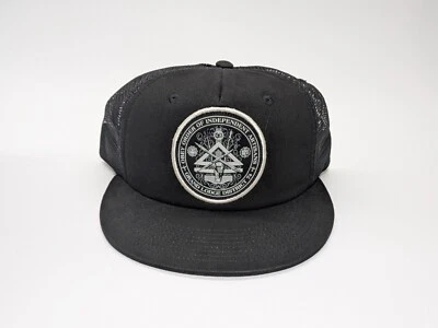 Sombrero negro vintage Obey Grand Lodge MUESTRA nunca usado  Foto 1 de 4