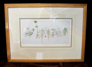 Tim Bulmer gerahmter Druck - Gemüseanbau Wettbewerb - "Und der Gewinner ist..." - Bild 1 von 14