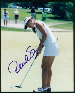 121, Original 8x10 Autograph of LPGA Golfer Pearl Sinn, Has won 1 Pro Event - Picture 1 of 3
