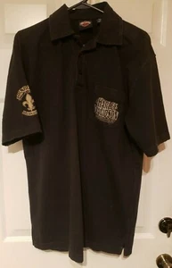 Mens Harley-Davidson Motorcycles Polo Shirt Sz M Renegade HD Alexandria LA - Picture 1 of 7
