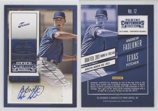 2015 Panini Contenders Prospect Ticket Andrew Faulkner #12 Auto
