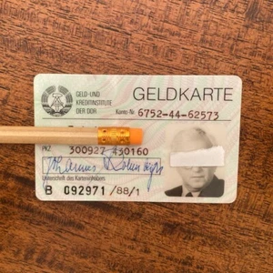 DDR Geldkarte Berlin Selten Original - Bild 1 von 4
