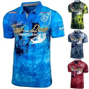 Herren Vintage Verwaschen Kurzarm T-Shirt Slim Fit Design Fashion Top Print 151 - Bild 1 von 36