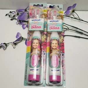 Spinbrush "Love Diana" Electric Toothbrush for Kids - 2 PACK - Picture 1 of 6