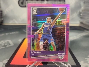 2020-21 Donruss Optic De'Aaron Fox Sacramento Kings #23 Hyper Pink Prizm - Bild 1 von 2