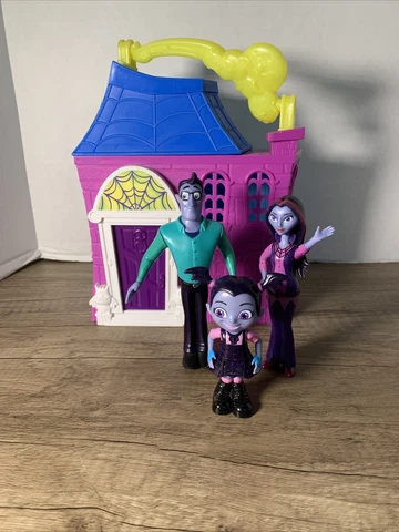 Disney Vampirina MINI Play House Mansion Playset w/Boris & Oxana Figures Lot Cover