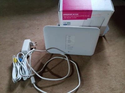 Telekom Speedport W 724 mit allen Kabeln und Originalverpackung - Bild 1 von 2