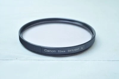 @ SakuraDo Camera @ Excellent @ Canon 72mm Skylight 1x Lens Filter Made in Japan - Image 1 of 4