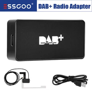 ESSGOO DAB+ DAB Box Adapter Tuner FM-Übertragung Empfänger für Android Autoradio - Bild 1 von 9