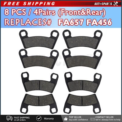 Pastillas de freno delanteras y traseras para Polaris Razor RZR 900 S 900 2015-2019 (60 PULGADAS) Foto 1 de 4
