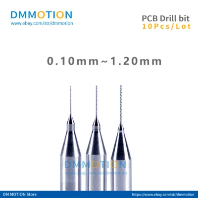 Carbide Micro drill 0.1 0.2 0.3 0.5 0.6 1 1.1 1.2mm Pearl walnut Metal Drilling - Image 1 of 2