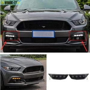 Luz antiniebla LED de circulación diurna con intermitente para Ford Mustang 2015-2017 - Imagen 1 de 10