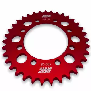 ROT 35 ZÄHNE DEEP STATE 420 SDG PIT BIKE RITZEL HINTEN passend für STOMP M2R WPB - Bild 1 von 1