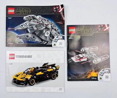 Lot Of 3 LEGO Instruction Manuals (Star Wars and Technic) - Image 1 of 4