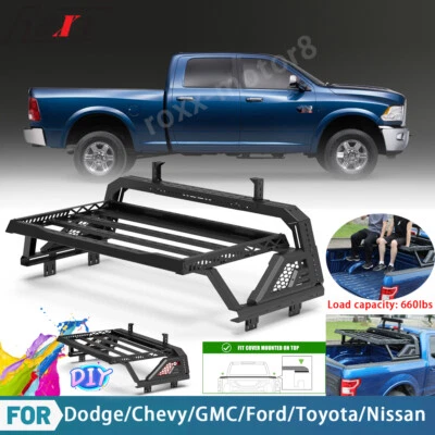 Barra antivuelco deportiva universal con portaequipajes de techo para 94-10 Dodge Ram 1500/2500/3500 Foto 1 de 4