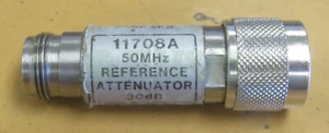 HP Agilent 11708A 50MHz Reference Attenuator 30dB - Picture 1 of 4