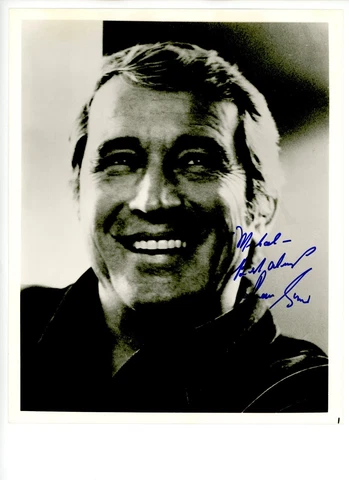Autographed 8x10 Photo Singer Perry Como Cover