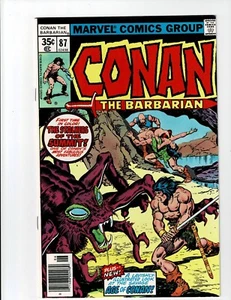 Cómic Marvel Conan el Bárbaro #87 casi como nuevo/como nuevo (9,8) 1978 sin circular - Imagen 1 de 8