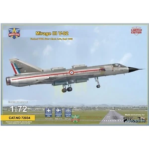Mirage III V-02 Fastest VTOL ever Modelsvit 72034 Scale model aicraft kit 1:72 - Picture 1 of 13