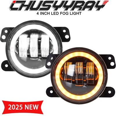 Par de luces antiniebla de repuesto de 4 pulgadas para Jeep Cherokee 2014 2015 2016-2018 Foto 1 de 4