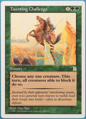 Taunting Challenge Portal Three Kingdoms HEAVILY PLD Rare CARD (311736) ABUGames - Image 1 of 2