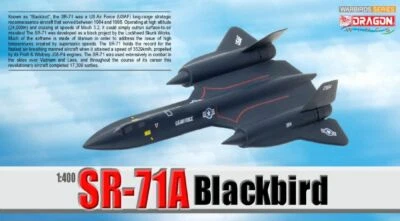 Dragon Wings 56263 SR-71A Blackbird Lockheed Strategic Recon Plane 1/400 Model - Image 1 of 4