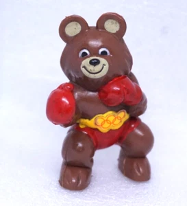 1979 Moscow Summer Olympics Mascot Bear Boxing Misha Image Factory Hong Kong - Picture 1 of 7