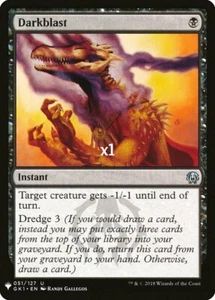 MTG Mystery Booster MB1 Darkblast MINT - Picture 1 of 1