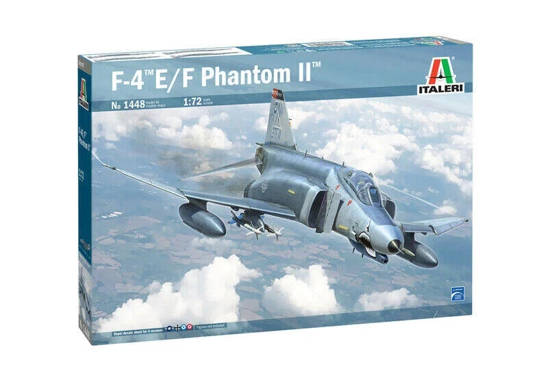 Italeri 1448 F-4 E/F Phantom II Kit Montaggio 1/72 - Immagine 1 di 1