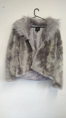 Chaqueta de piel sintética Anita y verde talla mediana Foto 1 de 4