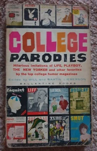 COLLEGE PARODIES - BALLANTINE BOOKS - P/B - 1961 - Will and Martin Lieberson - Bild 1 von 6