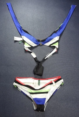 Polo Ralph Lauren Women's Swimwear 2PC Bikini Top Bottom Swimsuit - Size 8/L - Image 1 of 4