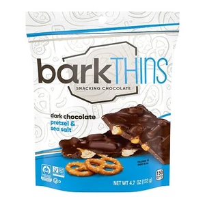 barkTHINS Dark Chocolate Pretzel with Sea Salt, 4.7 OZ (Pack of 3) - Picture 1 of 2