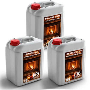 30L Bioethanol Premium 100% für Kamin ORANGENDUFT Ethanolkamin 3x 10L TOP - Bild 1 von 8