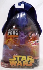 Figura Nueva Holográfica De Yoda TRU 3.75" De Star Wars La Venganza De Los Sith - Imagen 1 de 4